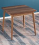 Hanah Home Mesa de Comedor Flora Barok - Nogal